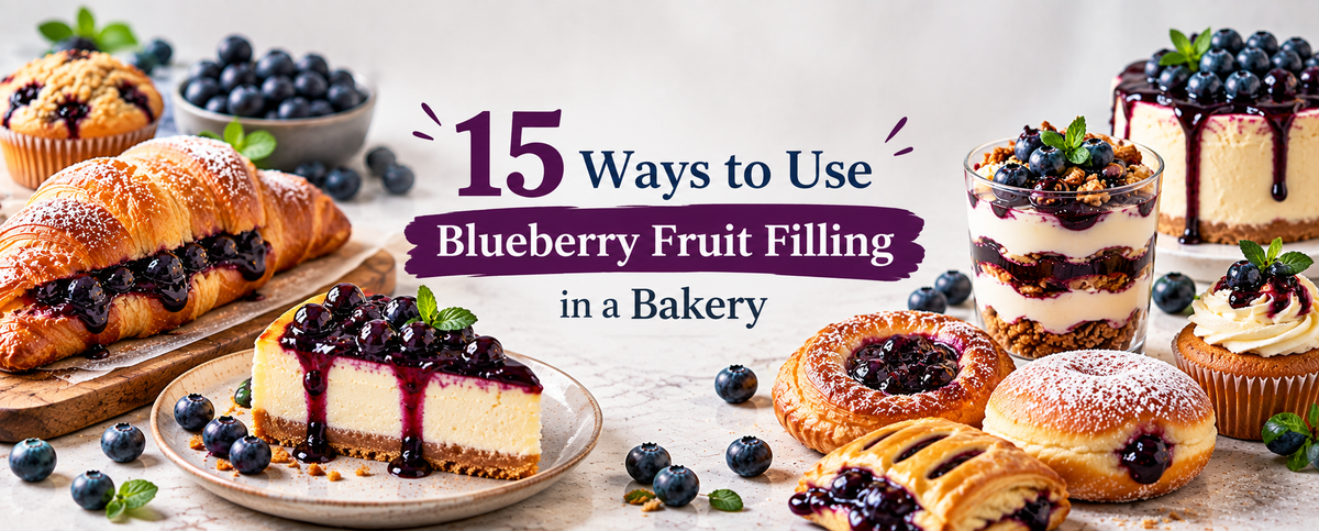 15 Ways to Use Blueberry Fruit Filling in a Bakery - frut