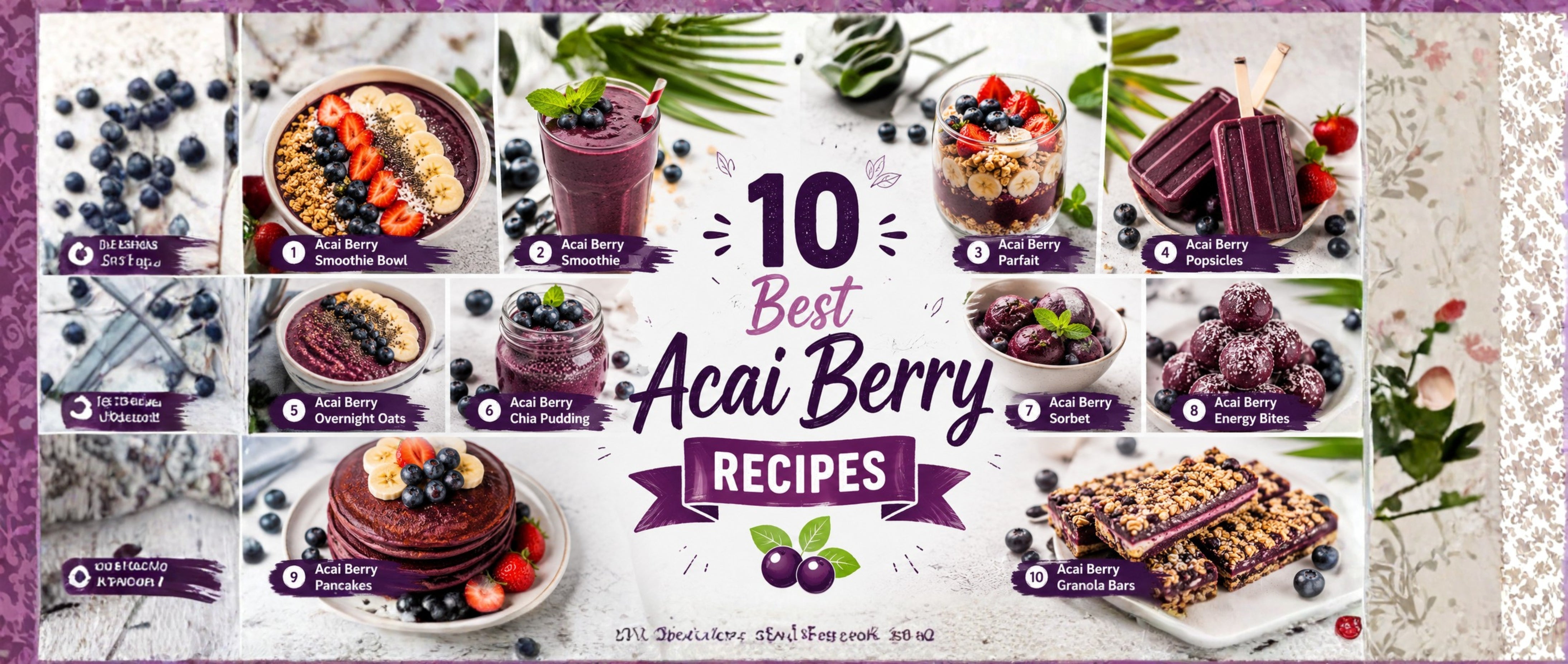 10 Best Acai Berry Recipes
