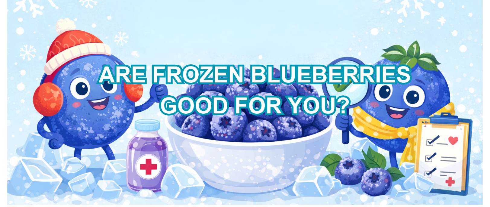 are frozen blueberries good fro you?