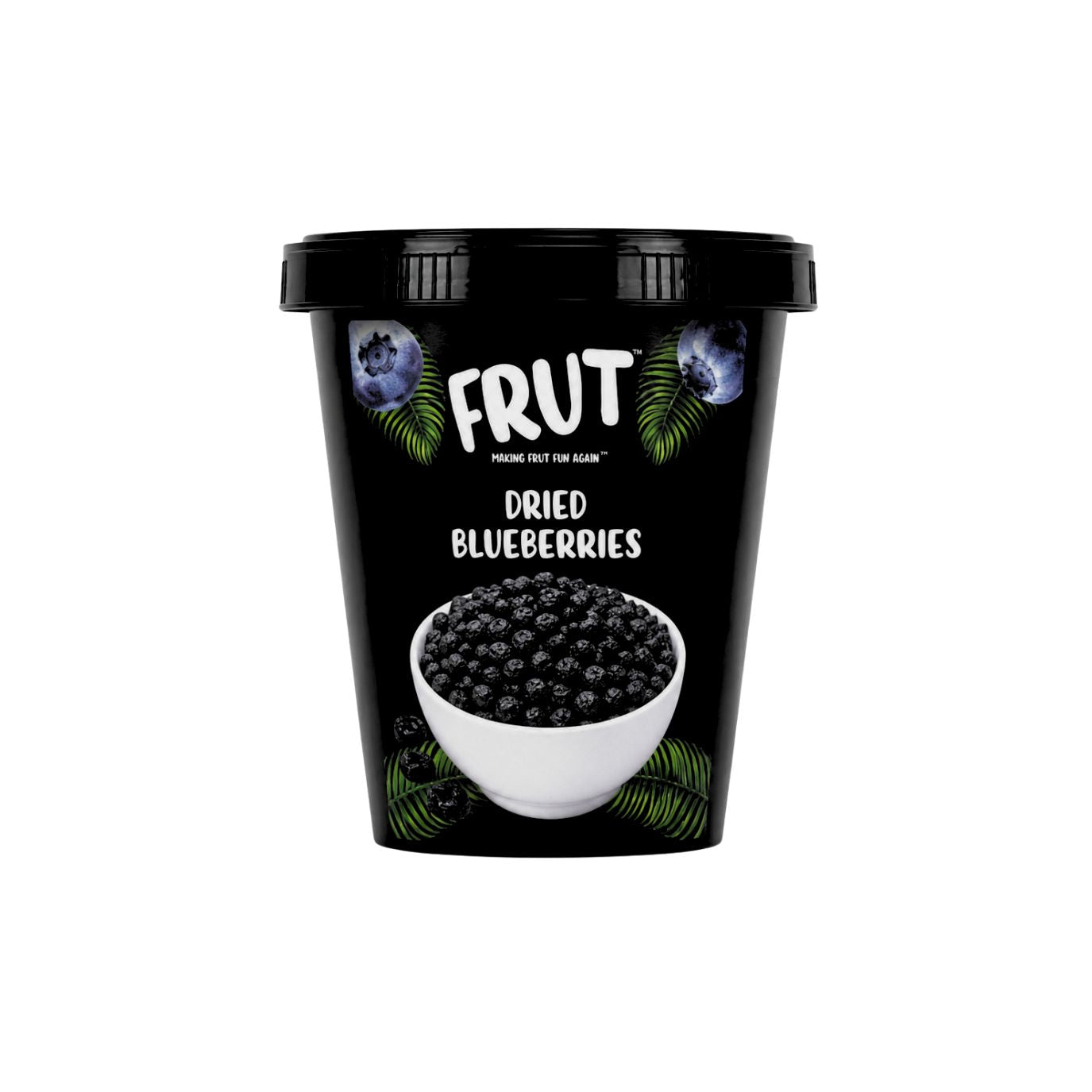 Dried blueberries by frut without added sugar