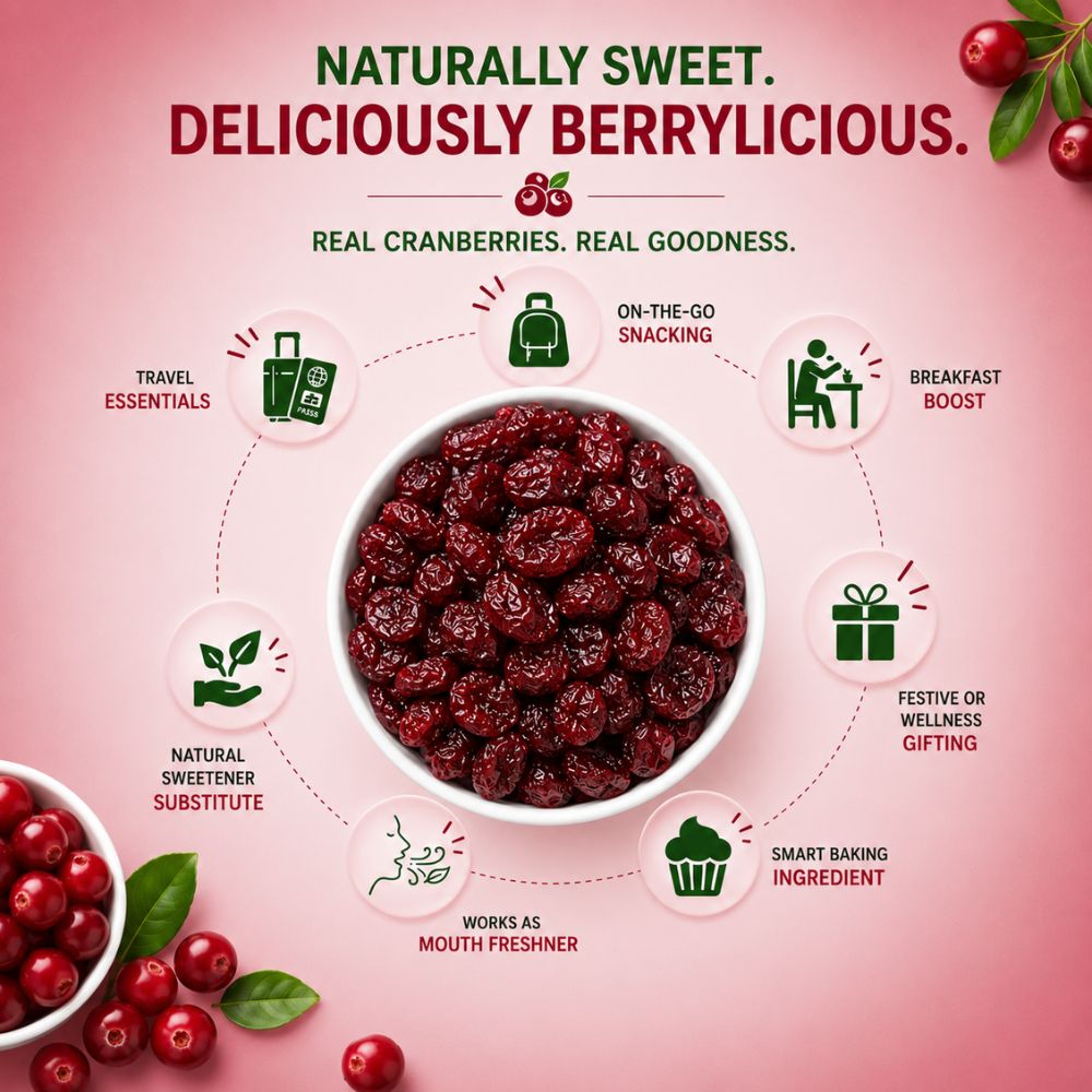 Buy dried cranberries with multiple applications