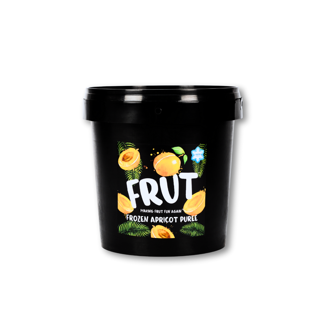 Frozen Apricot Puree 1kg - Real Fruit, Natural Sweetness for Babies FRUT