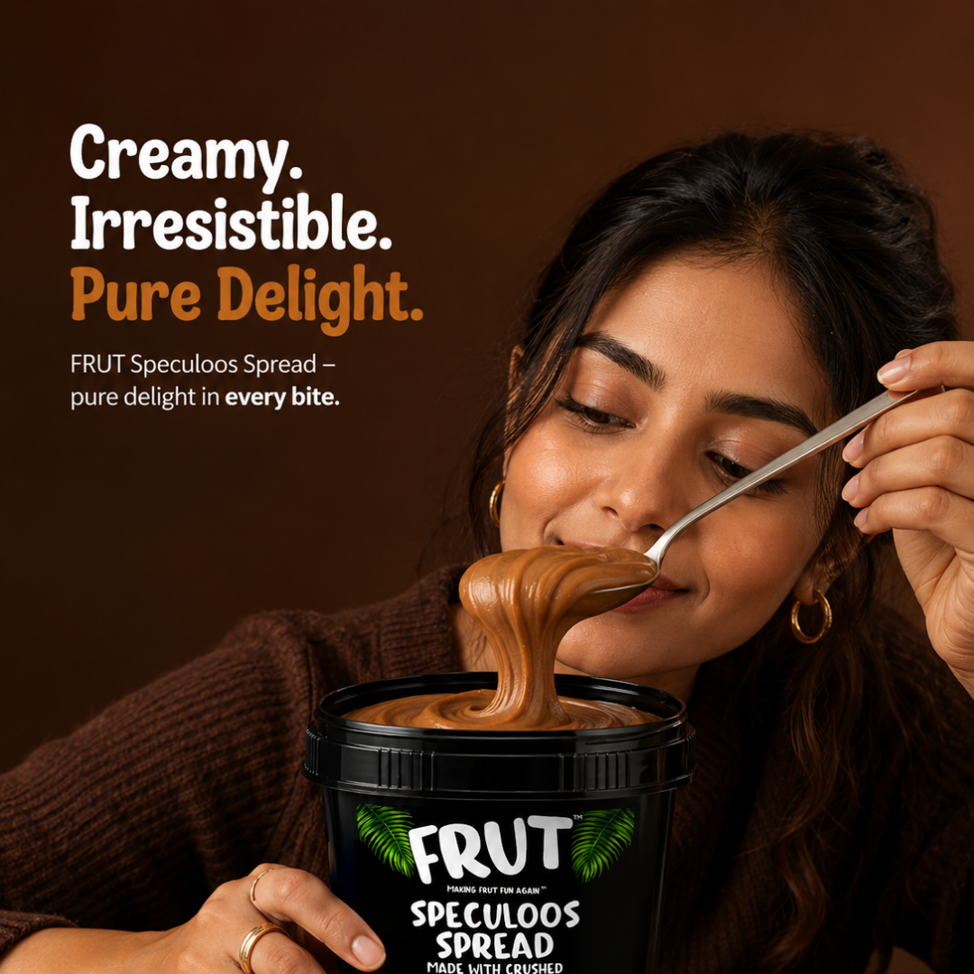 frut speculoos spread is Rich creamym, irresistible, and pure delight with spoonfuls of speculoos bliss