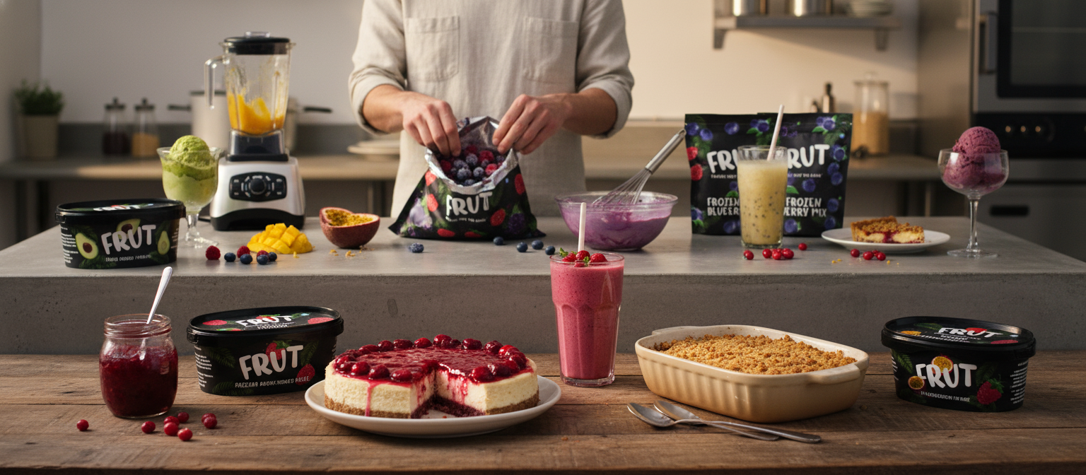 FRUT Frozen berries and fruit recipes