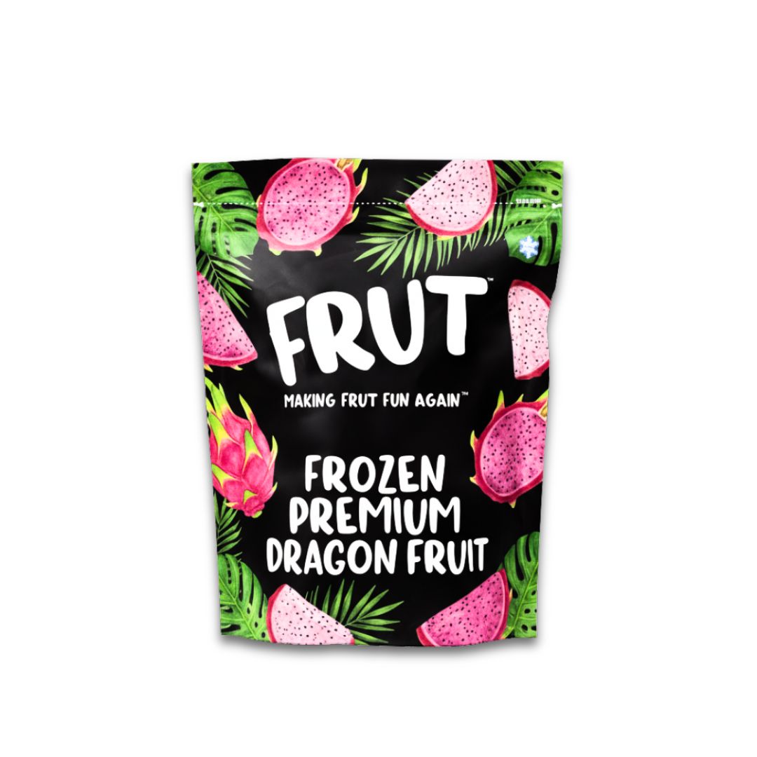 FRUT frozen premium red dragon fruit - IQF