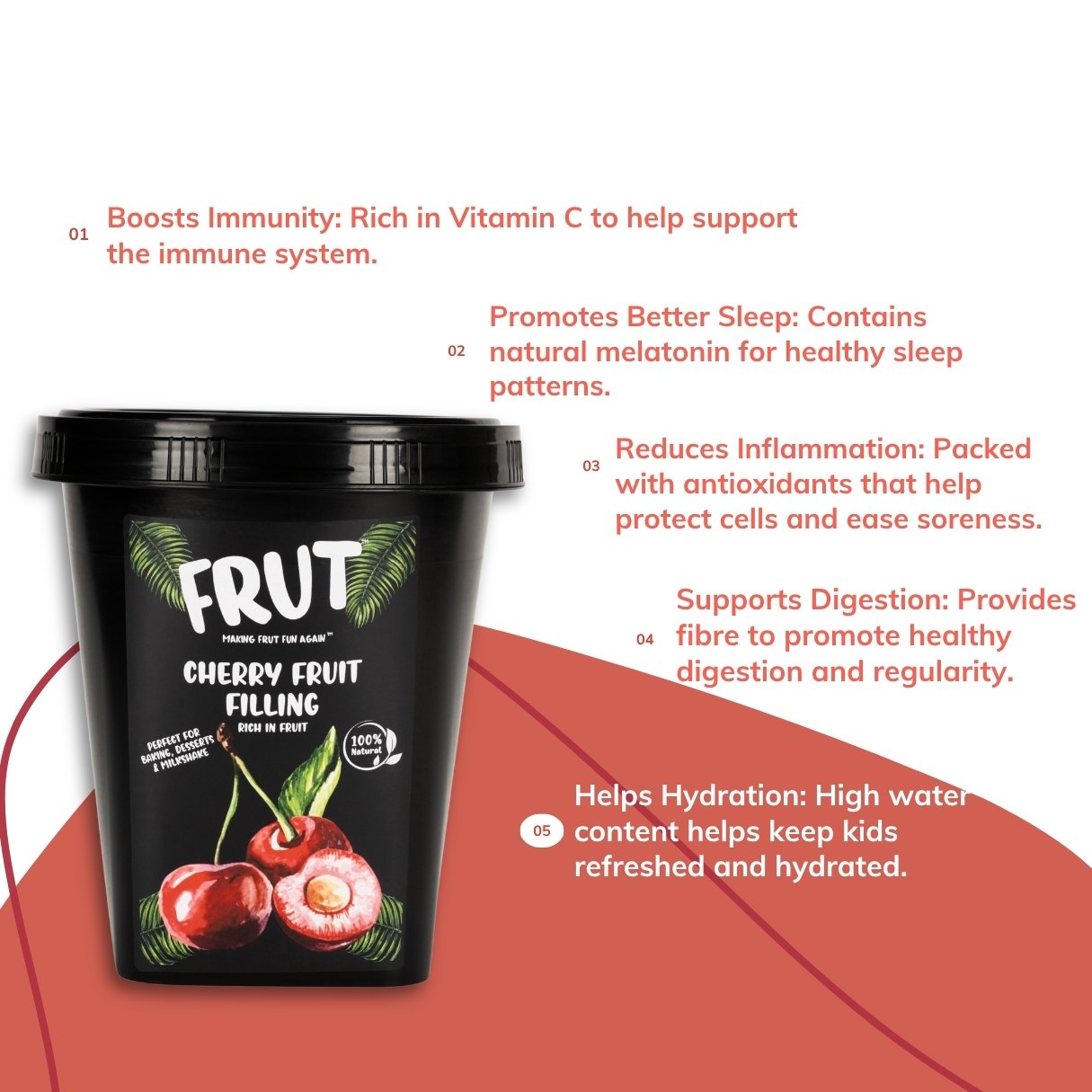 cherry fruit fillings by frut