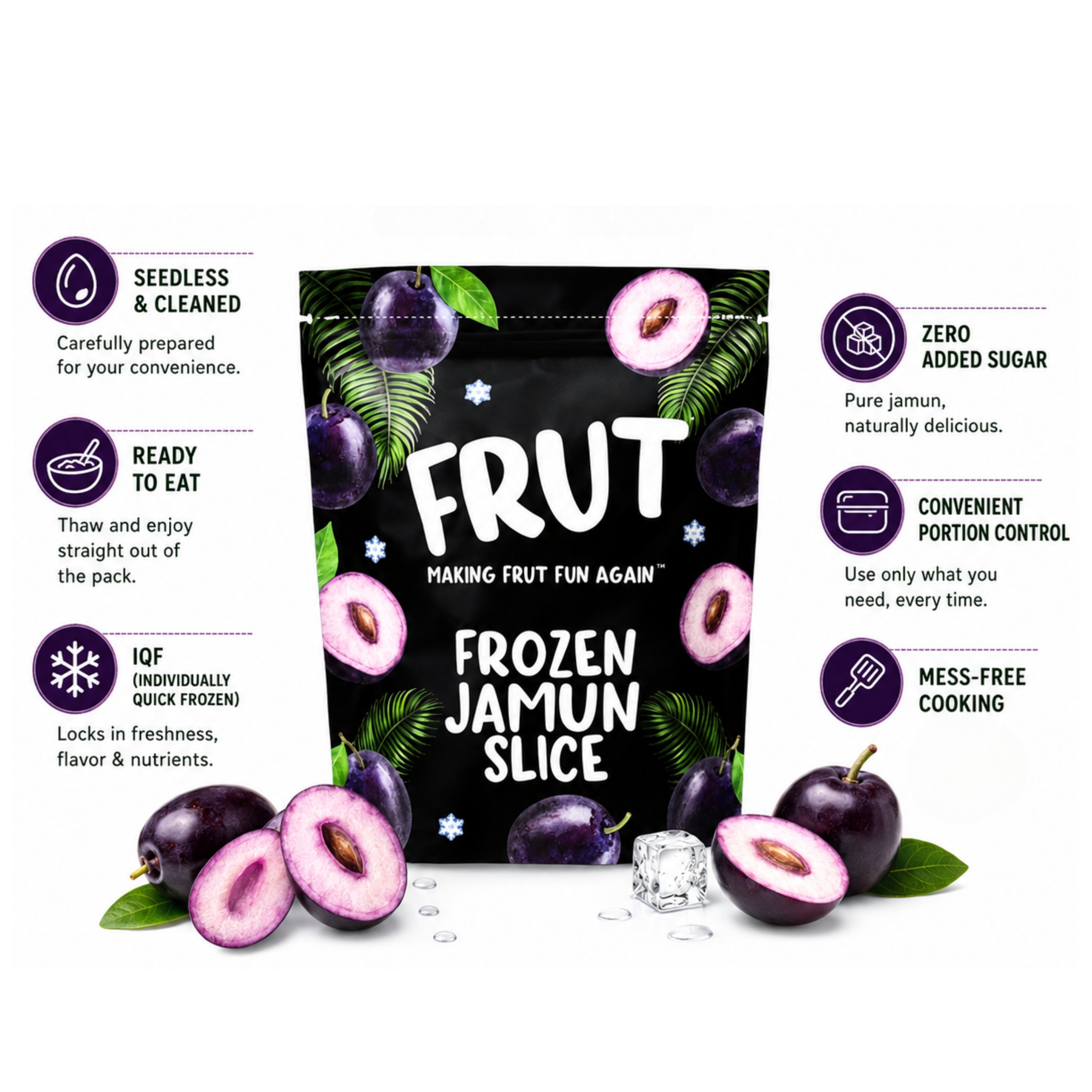 Frozen jamun advantage