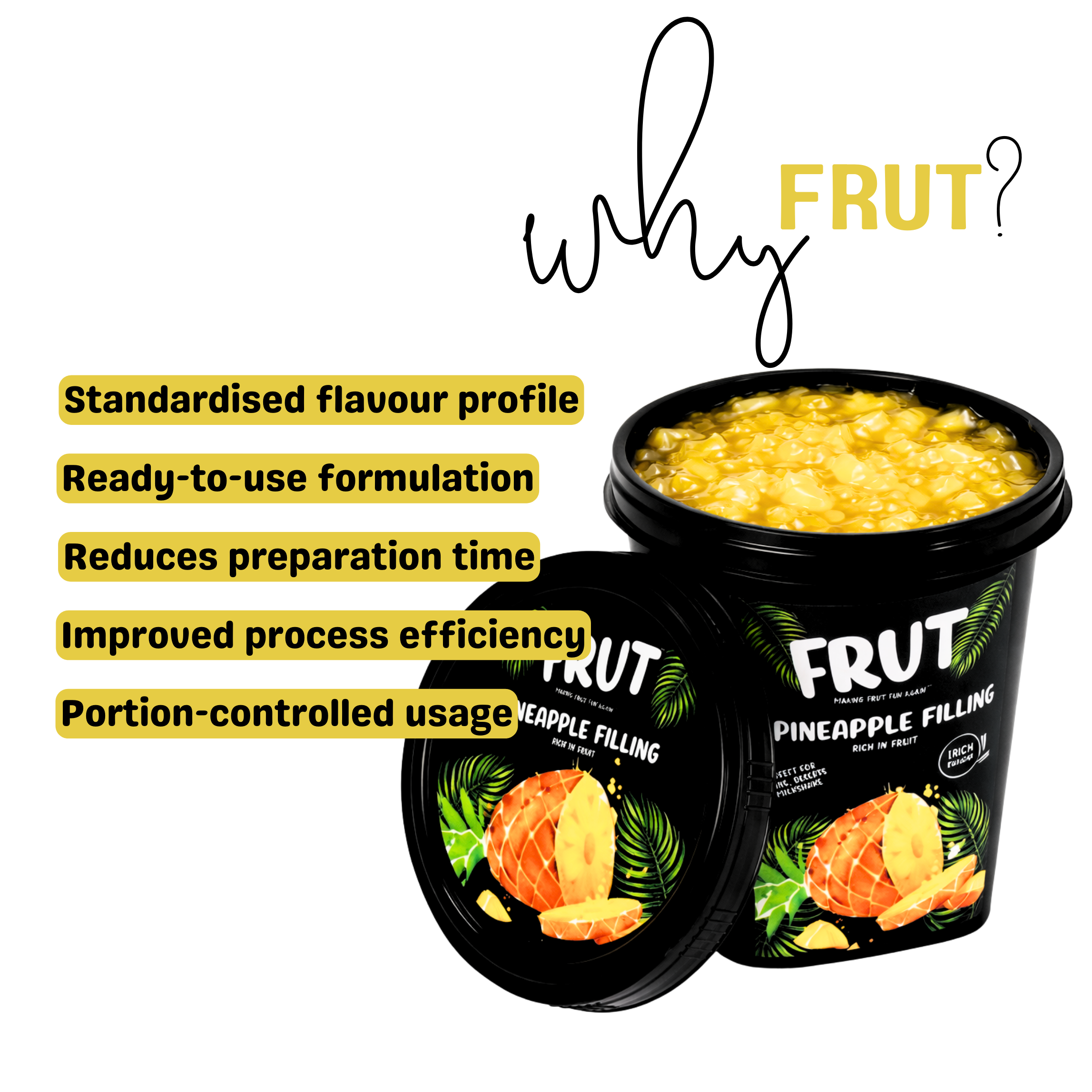 Pineapple fruit fillings advantages
