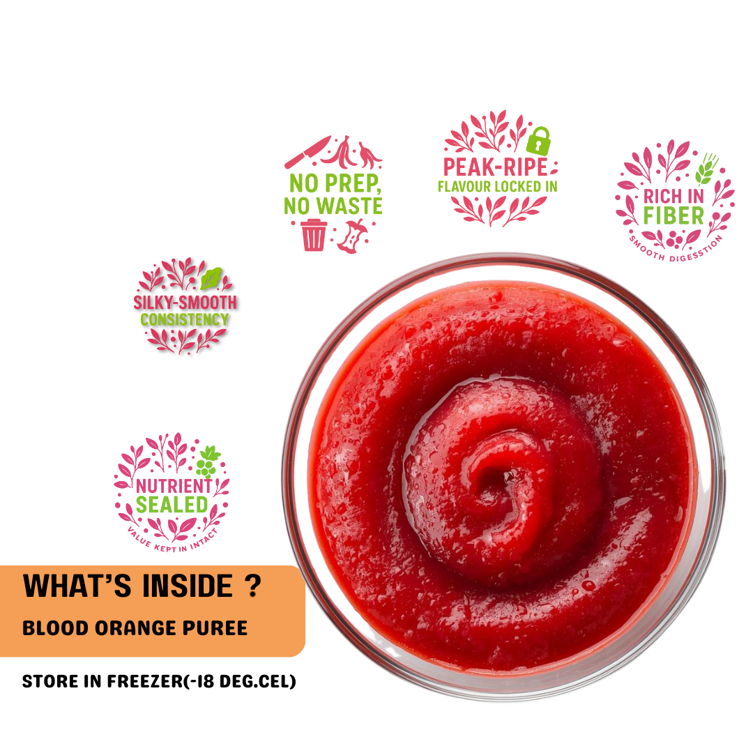 benefits of FRUT Frozen Blood Orange Puree