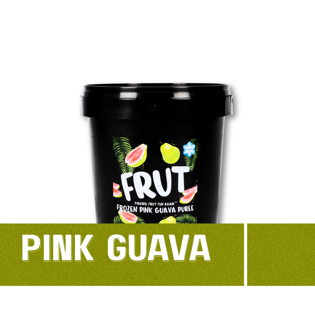 frozen pink guava puree
