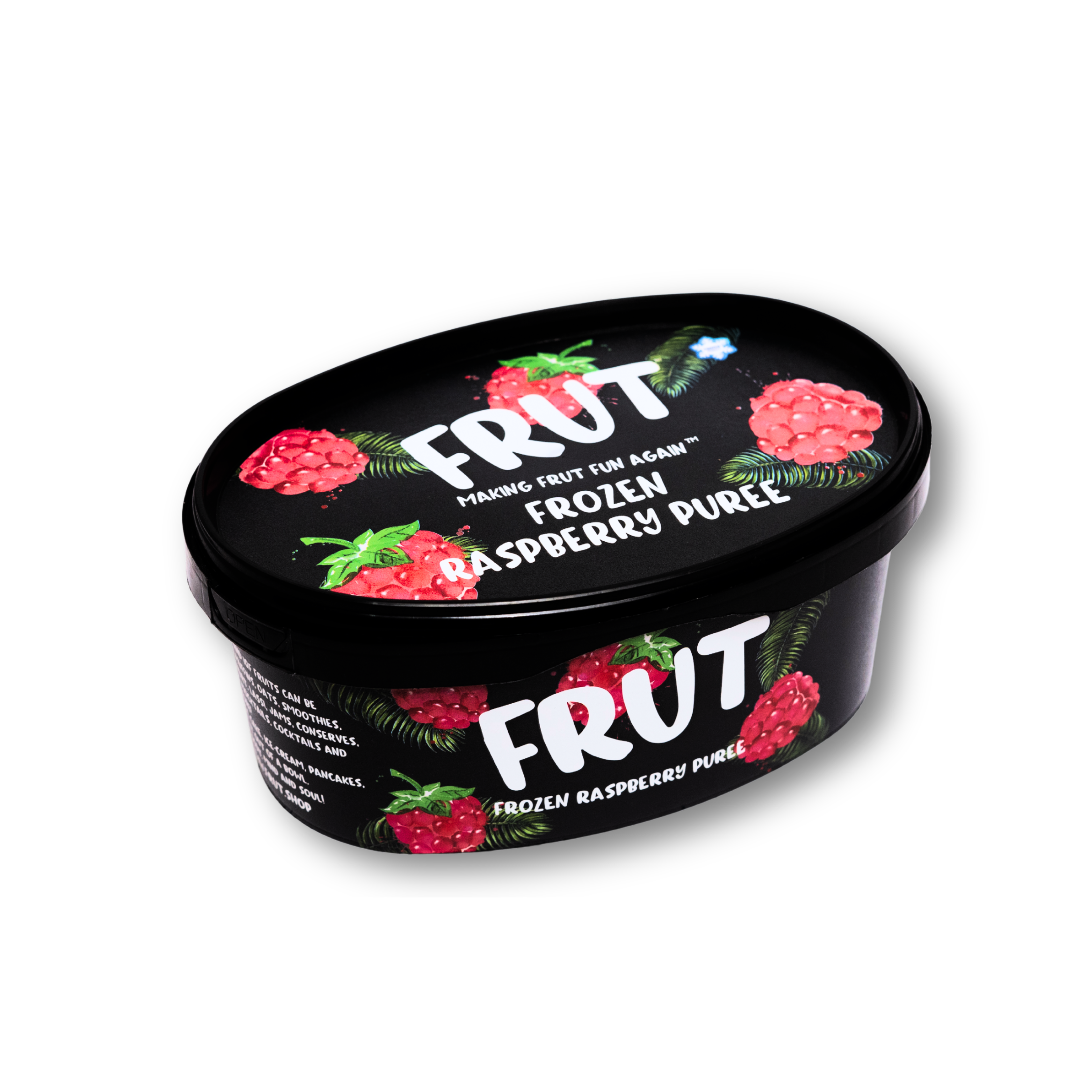 Frut - frozen raspberry puree/pulp 1kg