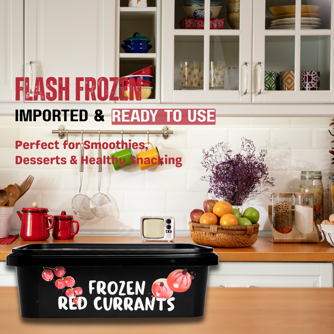 imported frozen red currants