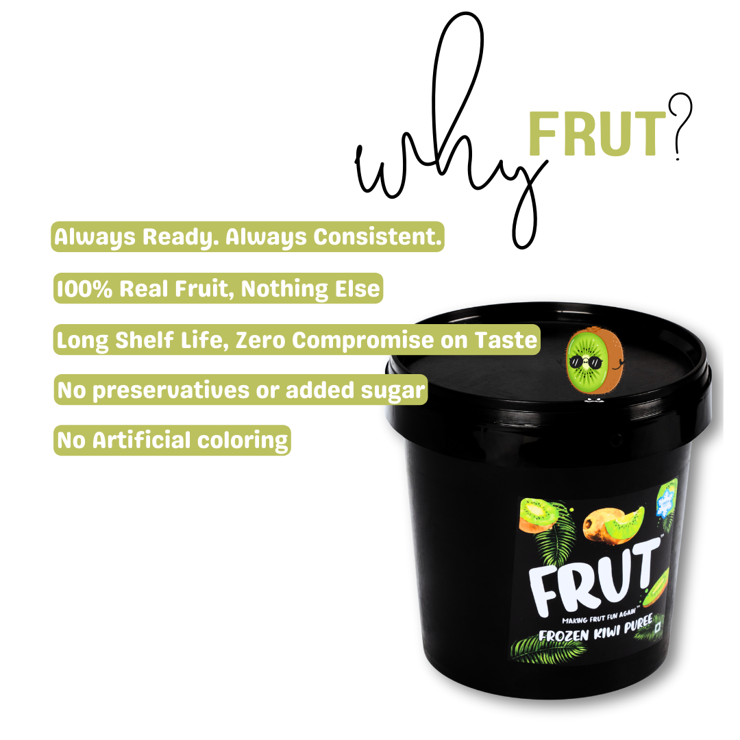 why frut Frozen Kiwi Puree 1kg