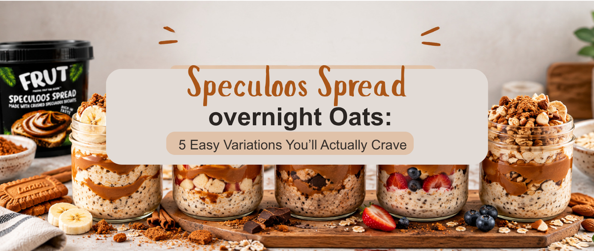 Speculoos Spread Overnight Oats