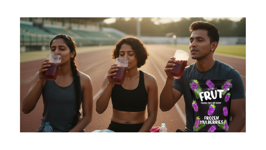 8 Delicious Frozen Mulberry Recipes for athletes within minutes by FRUT