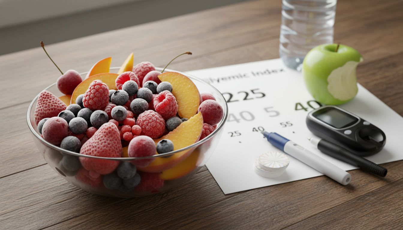 Best Frozen Fruits for Diabetics | FRUT - bowl of fruit thats good for diabetics