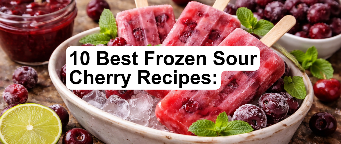 10 Best Frozen Sour Cherry Recipes You Need to Try
