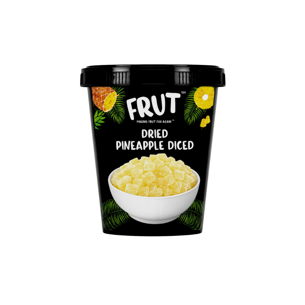 Dried pineapple dices - natural sweetner