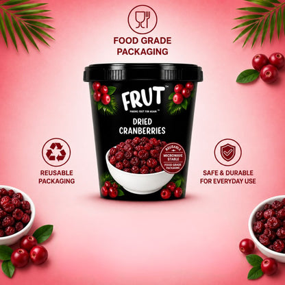 Dried cranberry packaging benefits