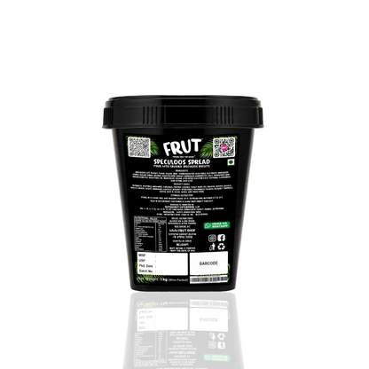 Frut speculoos spread made from belgian crumbles back label - buy online