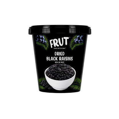 Imported dried black raisins by frut