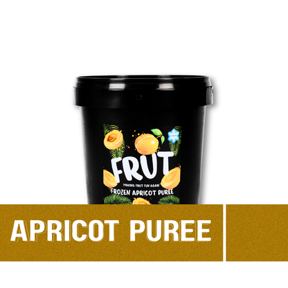 Frozen Apricot Puree 1kg - Real Fruit, Natural Sweetness for Babies FRUT