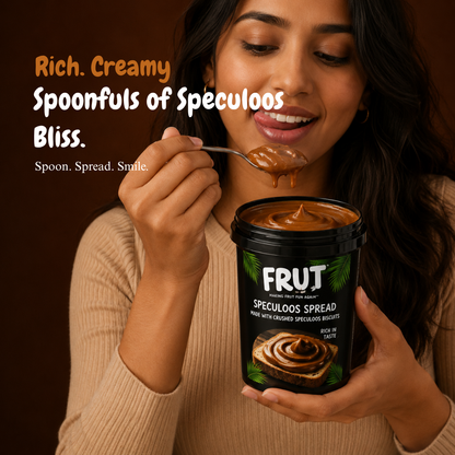 frut speculoos spread is Rich creamy spoonfuls of speculoos bliss