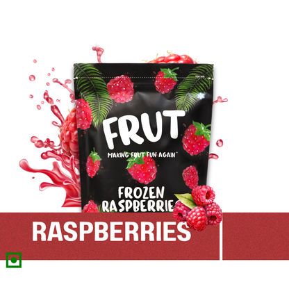 Imported Frozen Raspberries 1kg - IQF Superfruit Freshly Picked FRUT