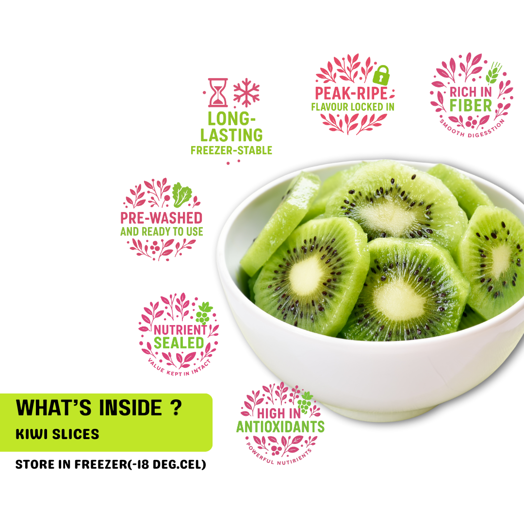 Benefits of frozen kiwi fruit