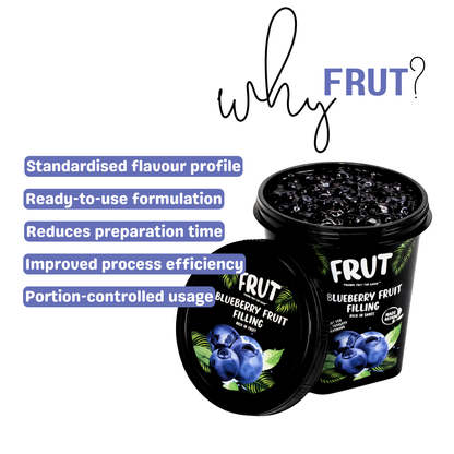 Blueberry Fruit Filling with chunks