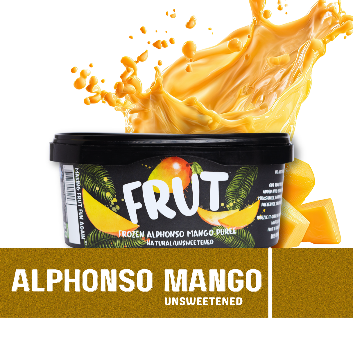 ALPHONSO MANGO PUREE SWEETENED