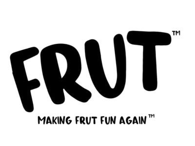 FRUT brand transparent logo, make frut fun again