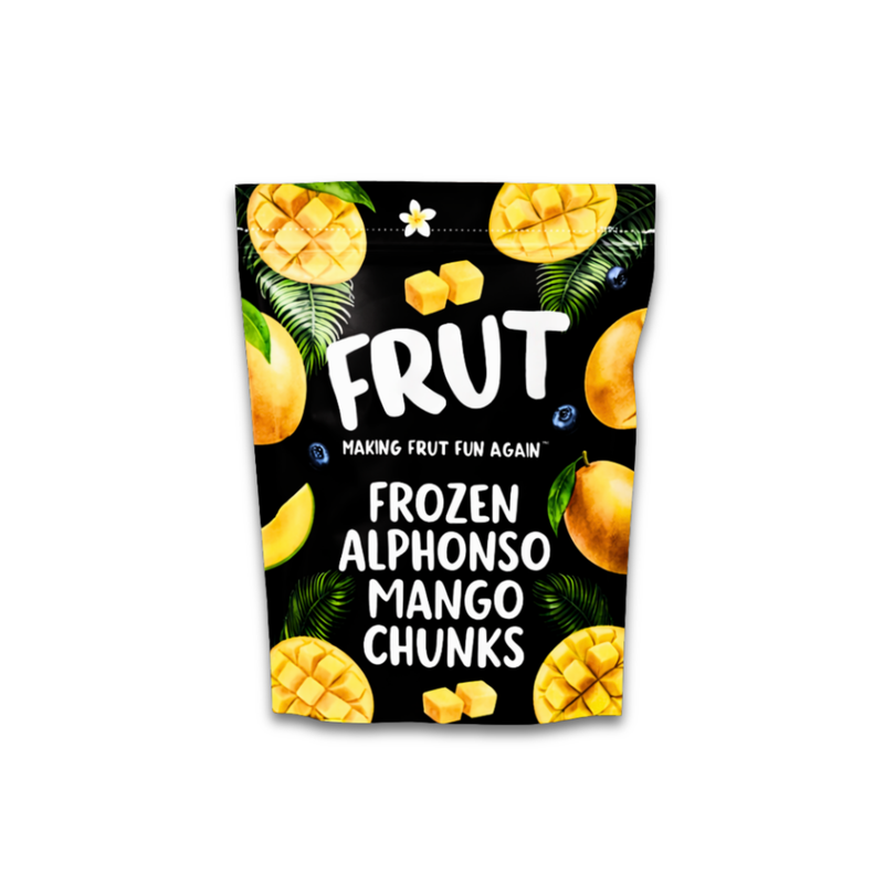 Frozen Alphonso Mango Chunks 1kg - Sweet & Ready to Use IQF Mango ...