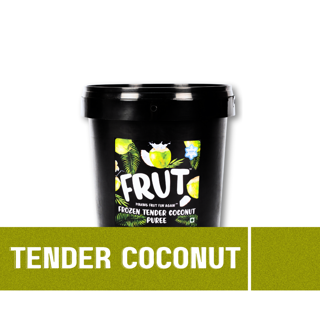 Frut Frozen tender coconut puree 1kg