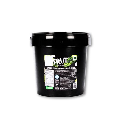 Frut Frozen tender coconut puree back label