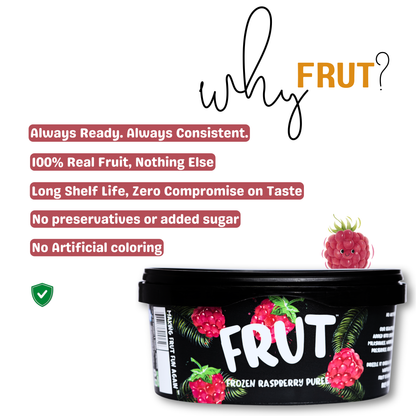Why frut frozen raspberry puree