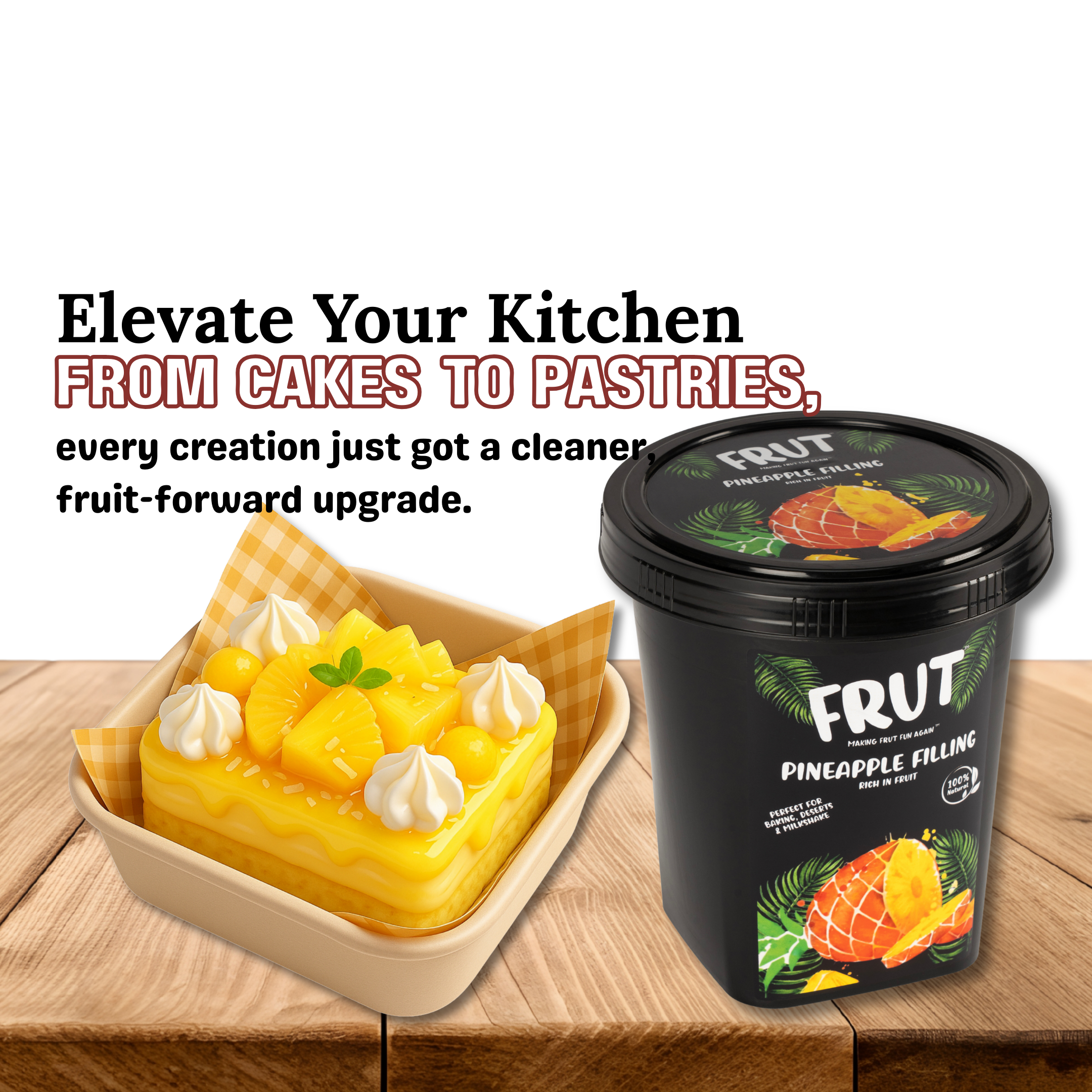 Pineapple fruit fillings recipe