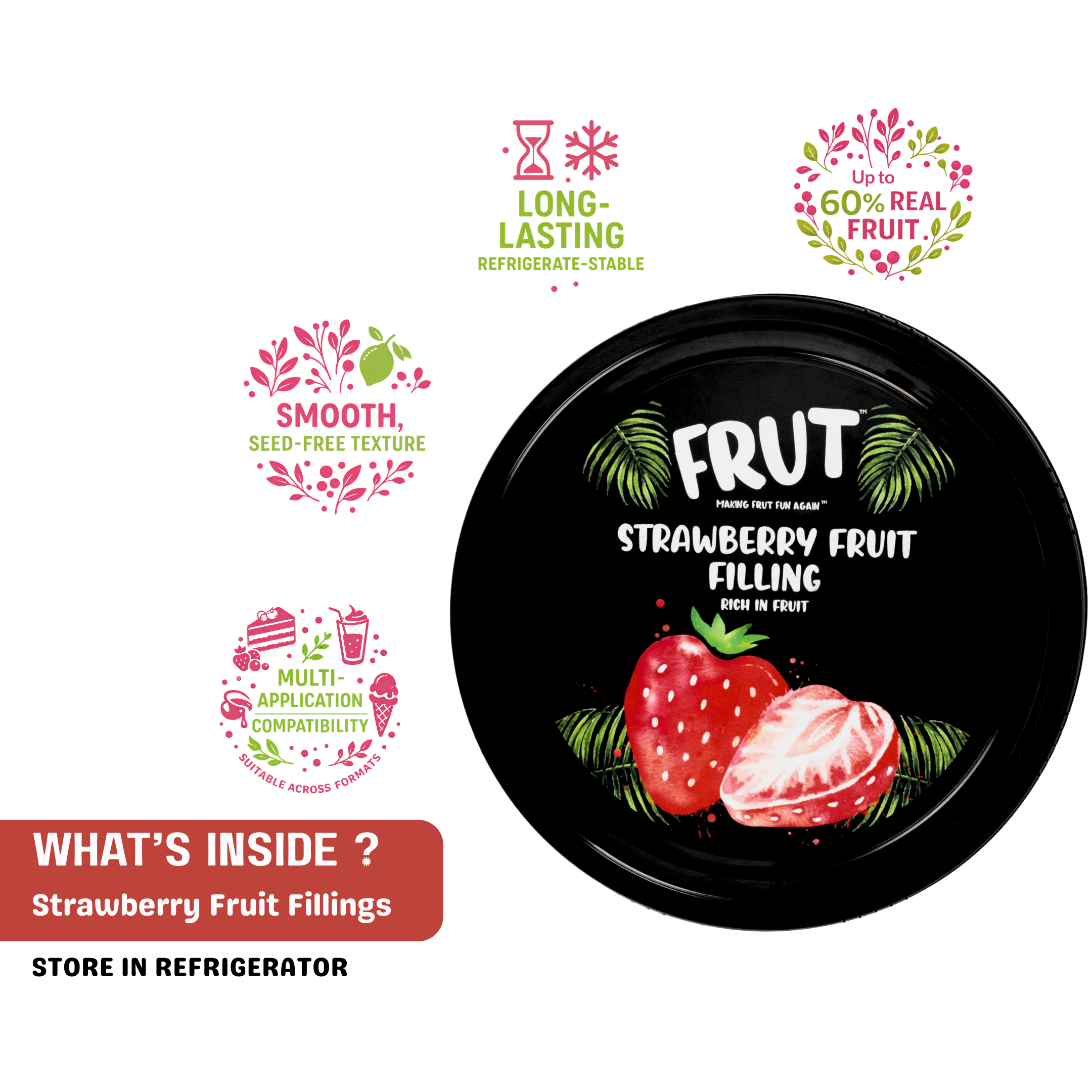 Starwberry fruit fillings benefits