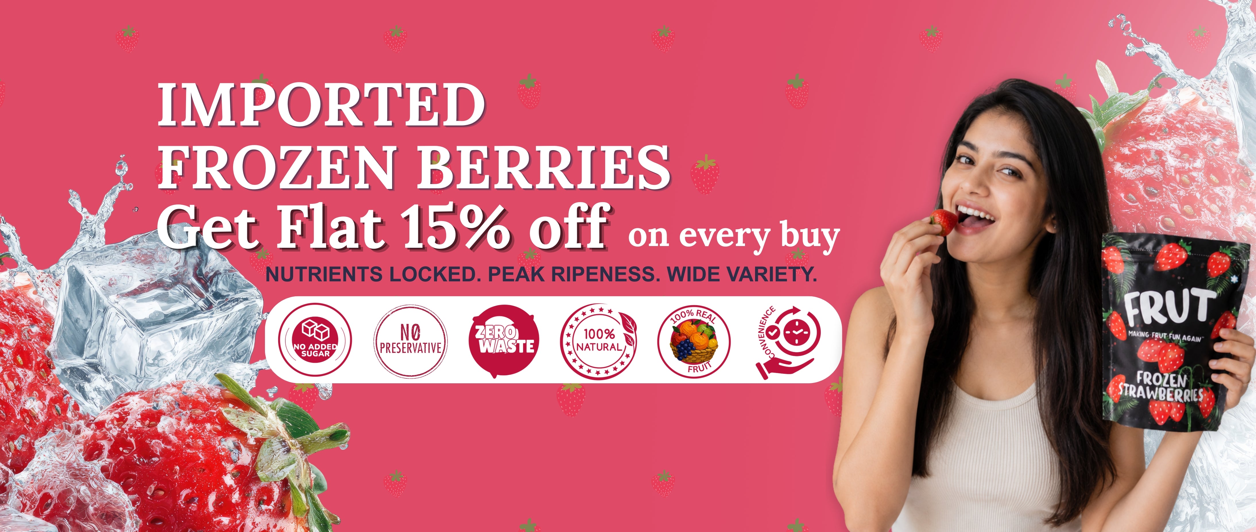 Frut - Imported frozen berries 