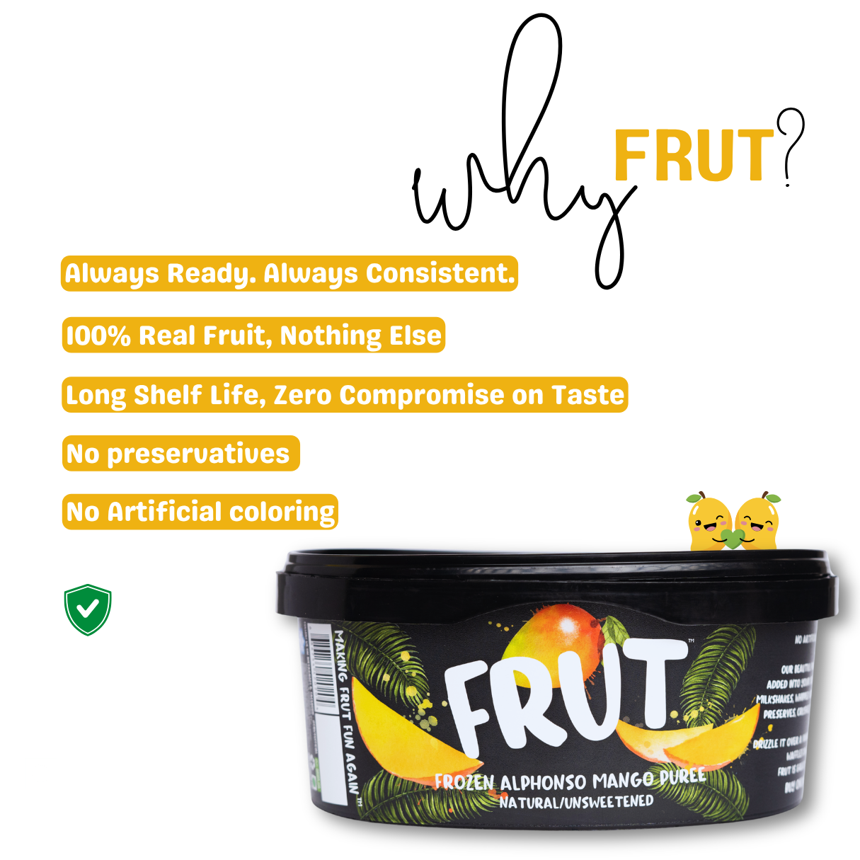 Why frut alphonso mango puree is good