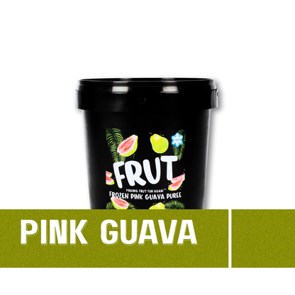 frozen pink guava puree