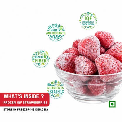 health benefits of frut frozen iqf strawberries
