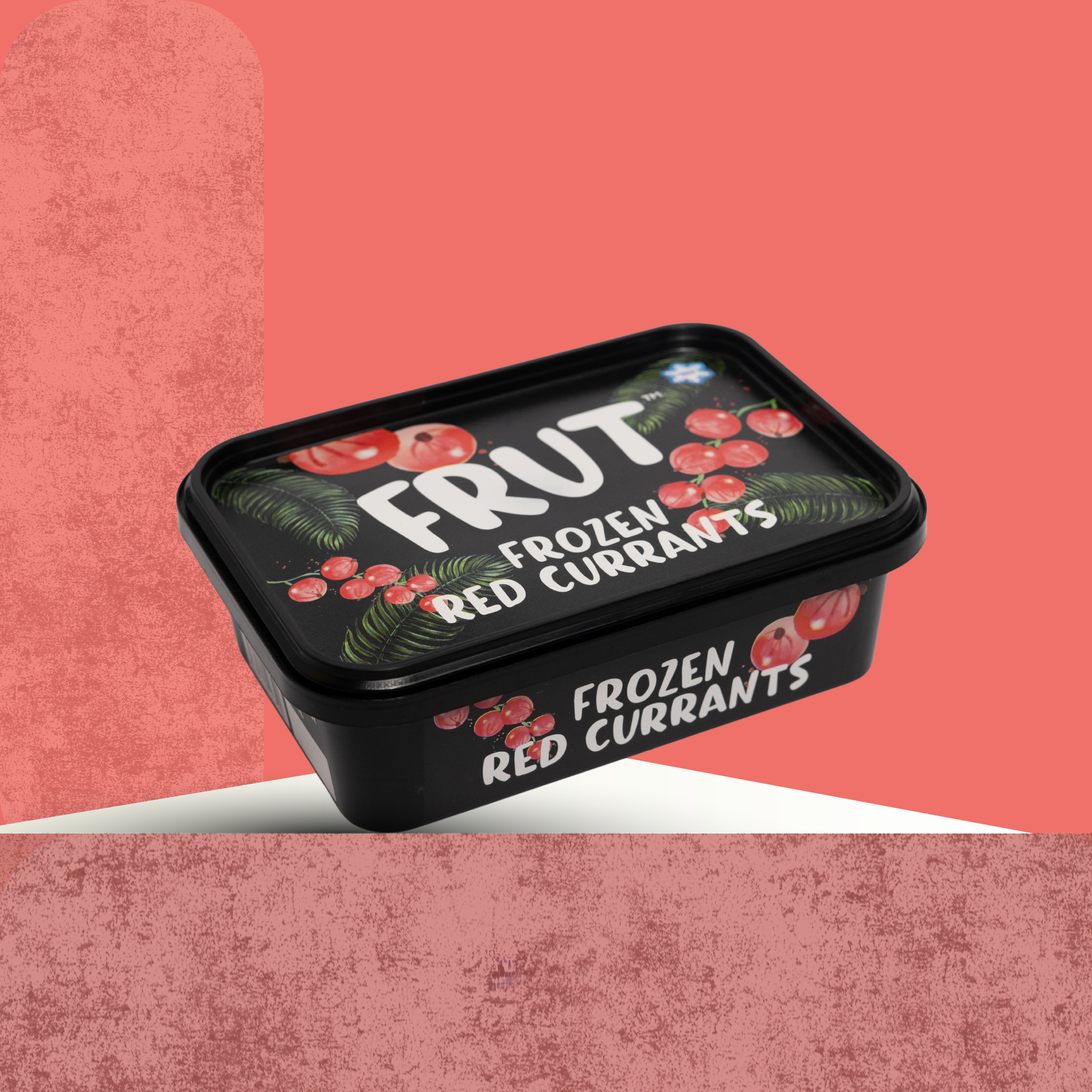 iqf berries collection - frut frozen red currants.