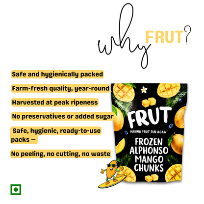 why frut alphonso mango chunks