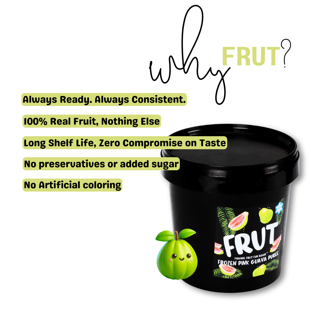 why frut frozen pink guava puree